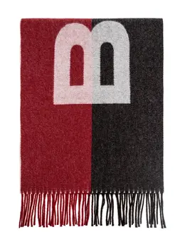 Bally: Чёрный шарф 