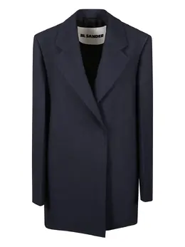 Jil Sander: Синее пальто 