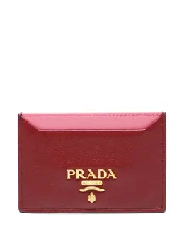 Prada Pre-Owned: Красный картхолдер 