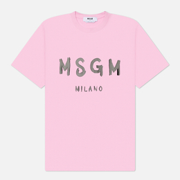 MSGM: Футболка с принтом 