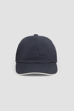 Loro Piana: Тёмная кепка 