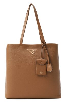 Prada: Коричневая сумка 