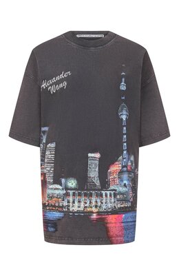 Alexander Wang: Хлопковая футболка 