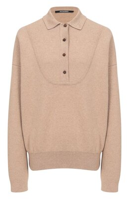 Jacquemus: Поло из шерсти 