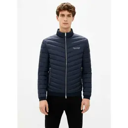 Armani Exchange: Синяя куртка 