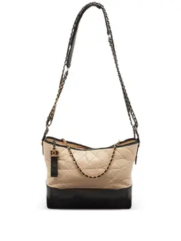 CHANEL Pre-Owned: Бежевая сумка 