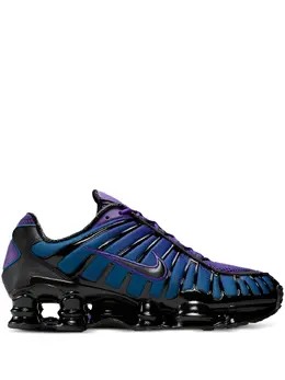 Nike: Фиолетовые кроссовки  Shox TL