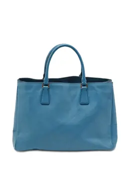 Prada Pre-Owned: Голубая сумка-шоппер 