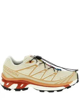 Salomon: Бежевые кроссовки 