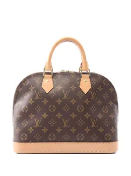 Louis Vuitton Pre-Owned: Коричневая сумка-шоппер 