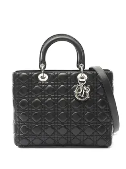 Christian Dior Pre-Owned: Чёрная сумка-шоппер 