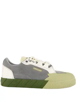 Off-White: Зелёные кроссовки 