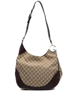 Gucci Pre-Owned: Коричневая сумка через плечо 