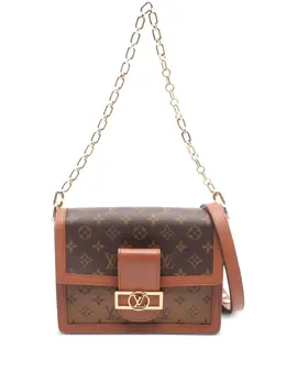 Louis Vuitton Pre-Owned: Коричневая сумка 