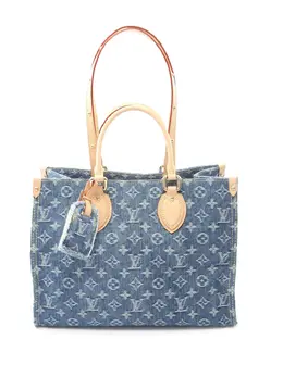 Louis Vuitton Pre-Owned: Голубая сумка 