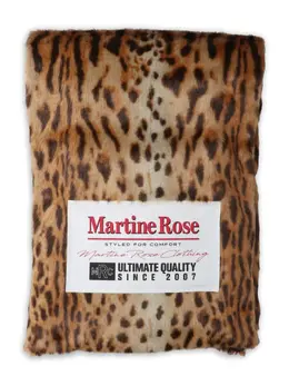 Martine Rose: Шарф с животным принтом 