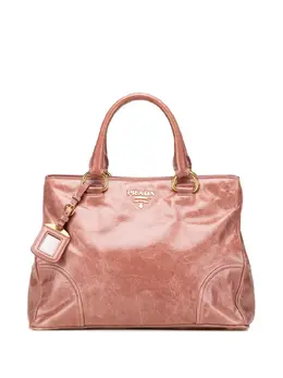 Prada Pre-Owned: Розовая сумка 