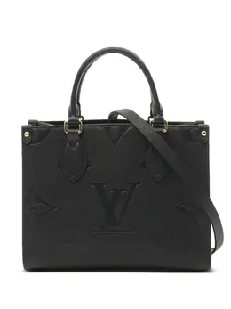Louis Vuitton Pre-Owned: Чёрная сумка 