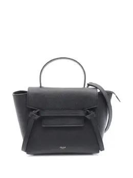 Celine Pre-Owned: Чёрная поясная сумка 