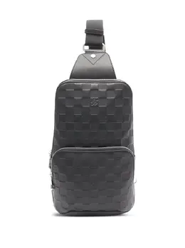 Louis Vuitton Pre-Owned: Чёрная сумка через плечо 