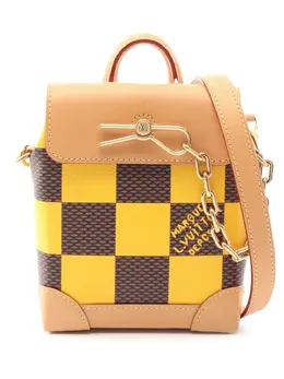 Louis Vuitton Pre-Owned: Жёлтая сумка 