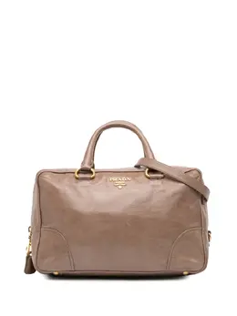 Prada Pre-Owned: Коричневая сумка 
