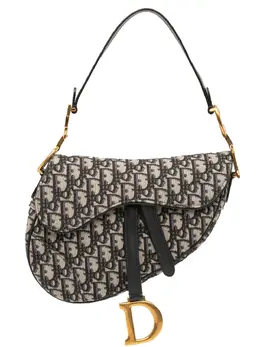 Christian Dior Pre-Owned: Голубая сумка 