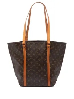 Louis Vuitton Pre-Owned: Коричневая сумка-шоппер 