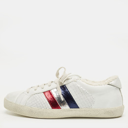 Moncler: Белые кроссовки  Ryegrass