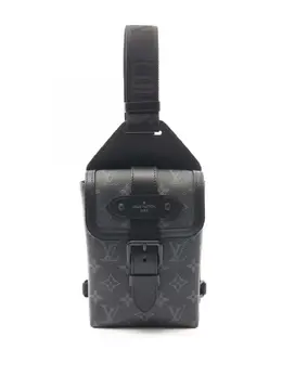 Louis Vuitton Pre-Owned: Чёрная сумка 