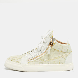Giuseppe Zanotti: Белые кроссовки 