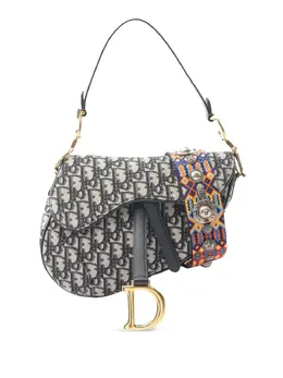 Christian Dior Pre-Owned: Голубая сумка 