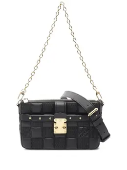 Louis Vuitton Pre-Owned: Чёрная сумка через плечо 