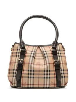 Burberry Pre-Owned: Коричневая сумка 