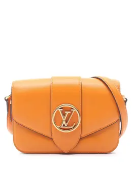 Louis Vuitton Pre-Owned: Оранжевая сумка через плечо 