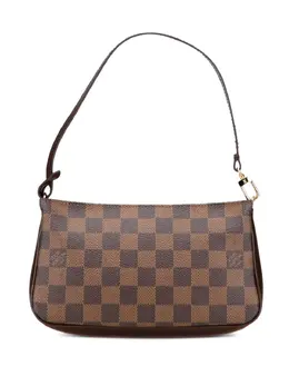 Louis Vuitton Pre-Owned: Коричневая сумка 