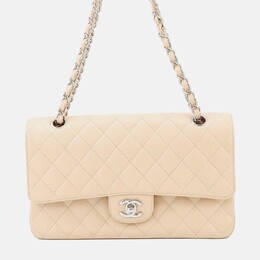 Chanel: Бежевая сумка 