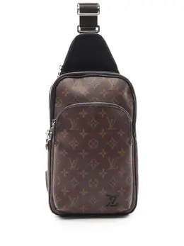Louis Vuitton Pre-Owned: Коричневая сумка через плечо 