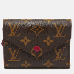 Louis Vuitton: Коричневый кошелёк 