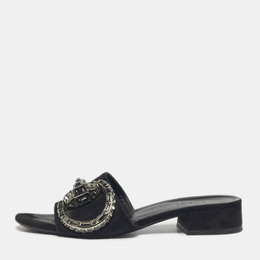 Gucci: Чёрные сандалии 