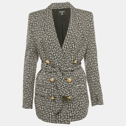 Balmain: Чёрный жакет 