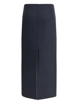Brunello Cucinelli: Юбка с разрезом 