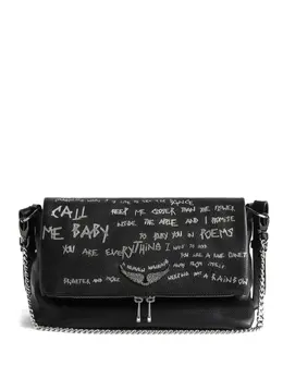 Zadig&Voltaire: Чёрная сумка  Rocky