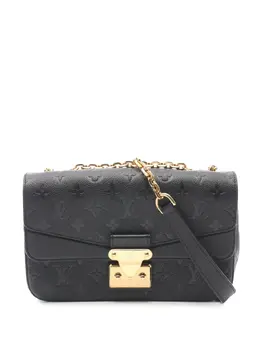Louis Vuitton Pre-Owned: Чёрная сумка через плечо 