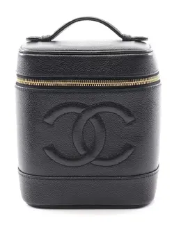 CHANEL Pre-Owned: Чёрная сумка 
