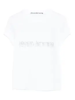 Alexander Wang: Хлопковая футболка 