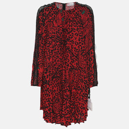 RED Valentino: Красный топ 