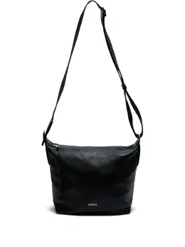 LOEWE: Чёрная сумка  Cubi