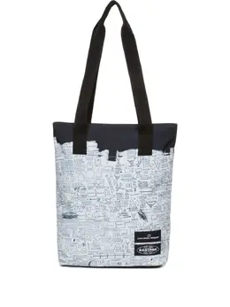 Eastpak: Чёрная сумка-шоппер 