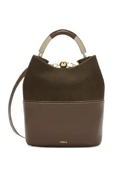 Furla: Коричневая сумка 